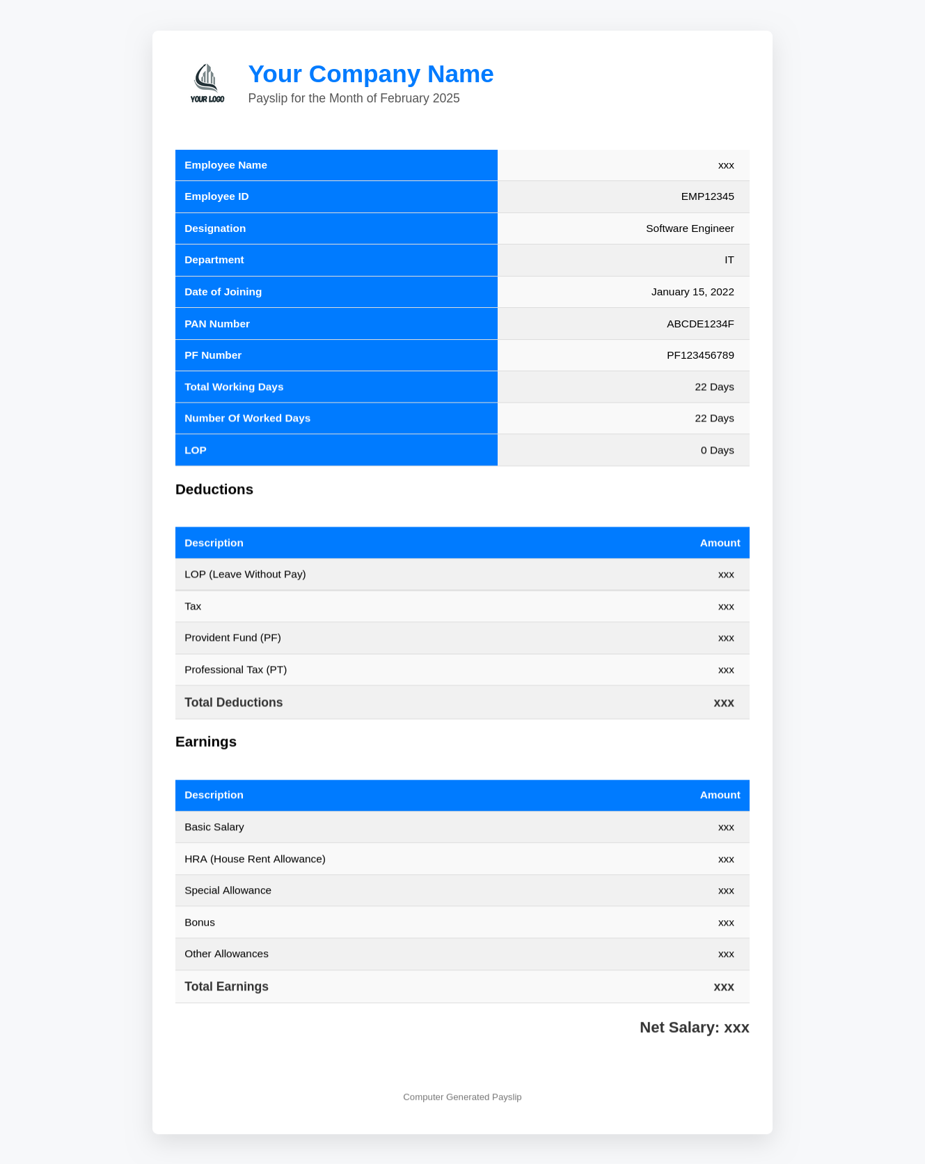 payslip template-1